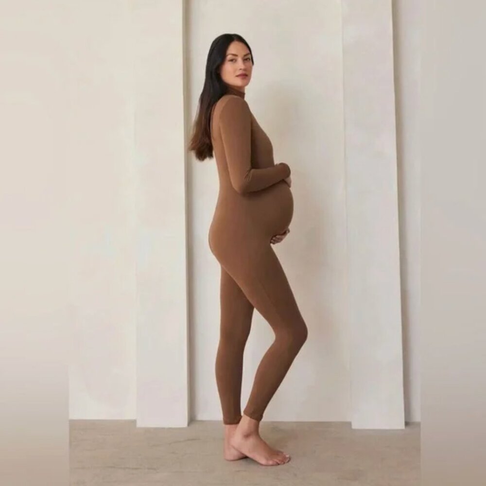 Bumpsuit Penelope Unitard In Mocha Size Small - Picture 4 of 10